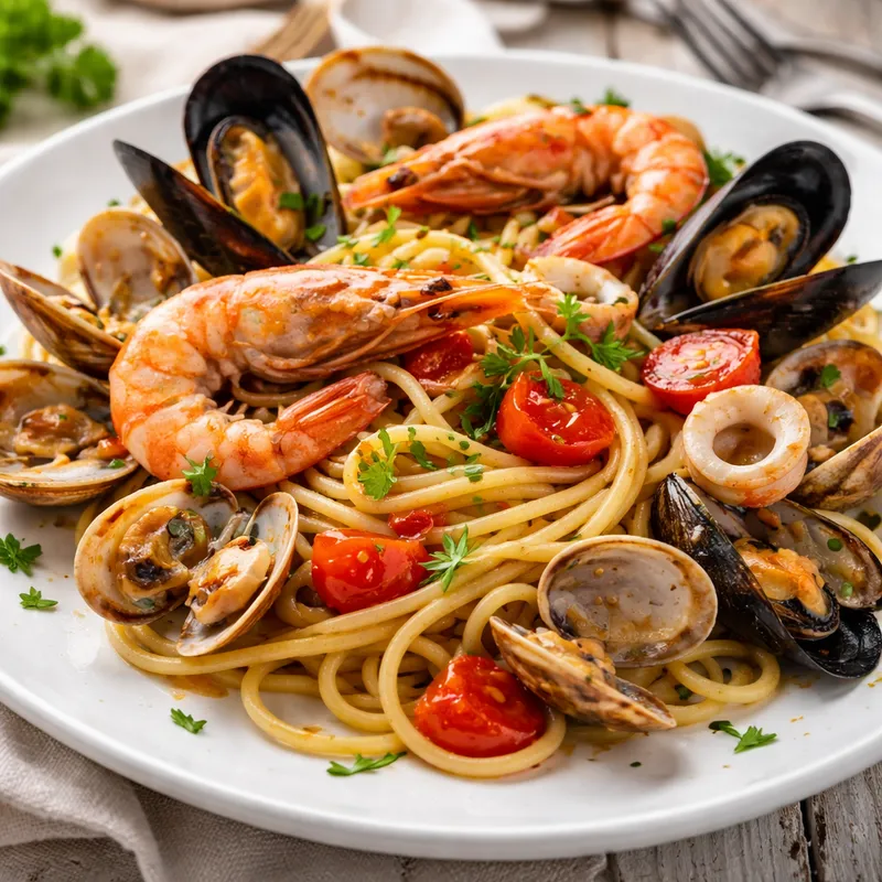 Spaghetti allo scoglio