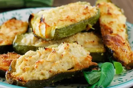 Zucchine ripiene al forno
